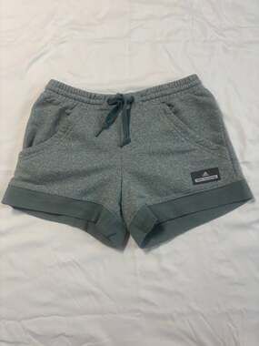 Adidas by Stella McCartney Grey French Terry Drawstring Sweat Shorts